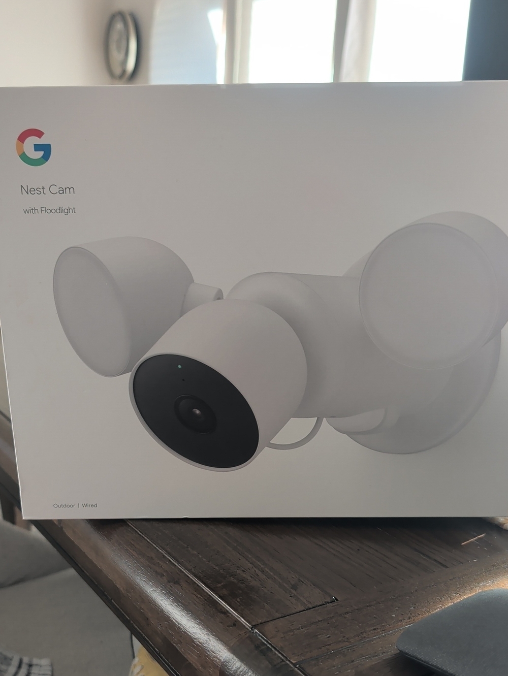 Google Nest Cam With Floodlight - Outdoor Wired